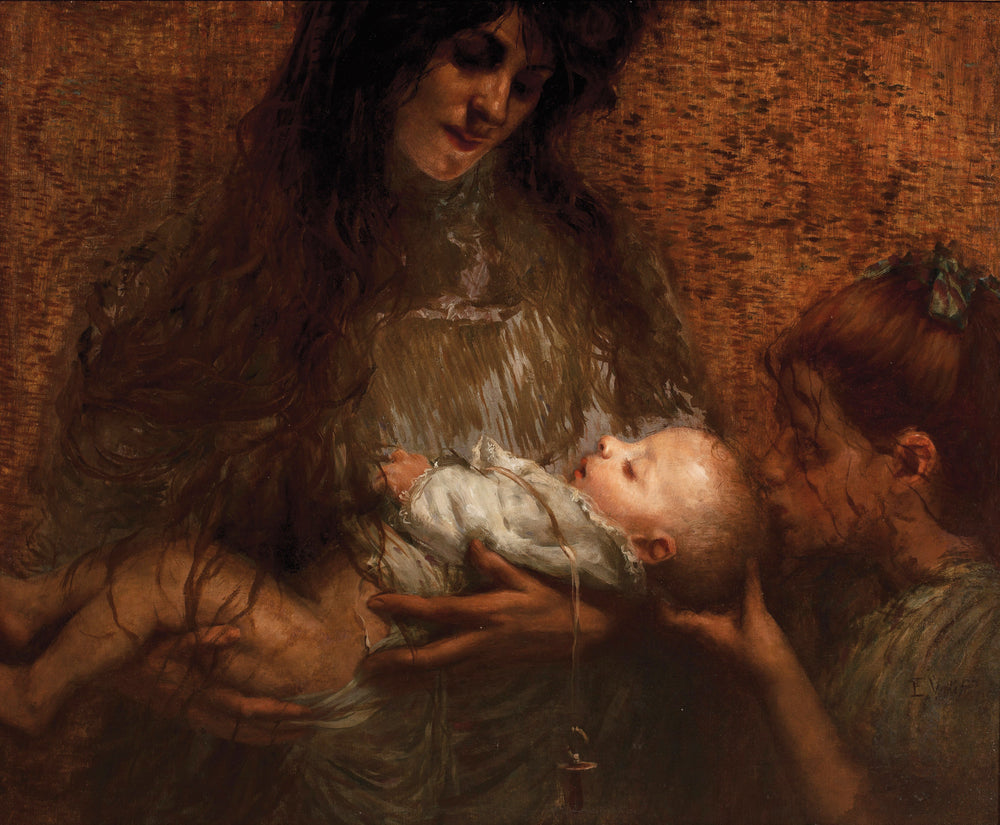 Boa noite - Eliseu Visconti image 1 tableau peint à l’huile sur toile