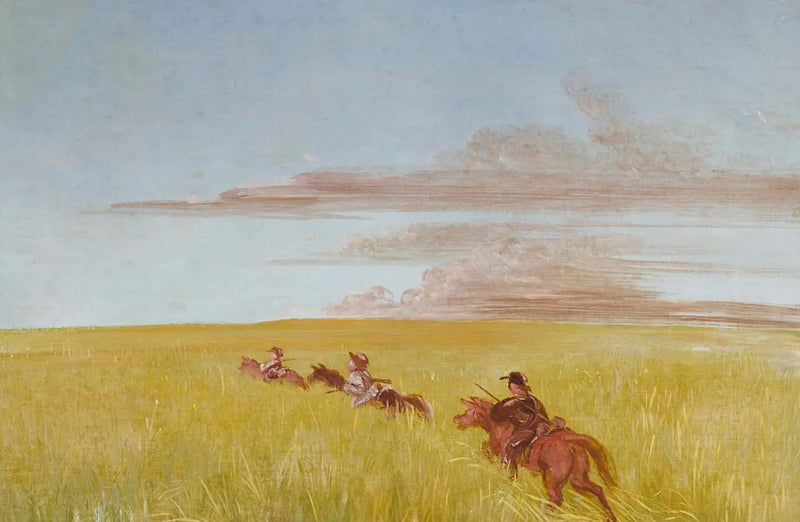 Bogard, Batiste und ich, unterwegs durch einen Missouri Bottom - George Catlin