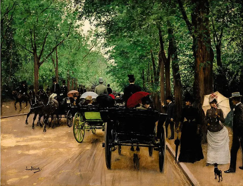 Bois de Boulogne - Jean Béraud