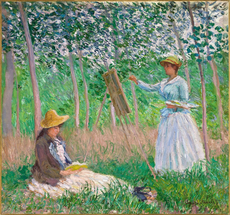 Im Wald von Giverny W1131 - Claude Monet