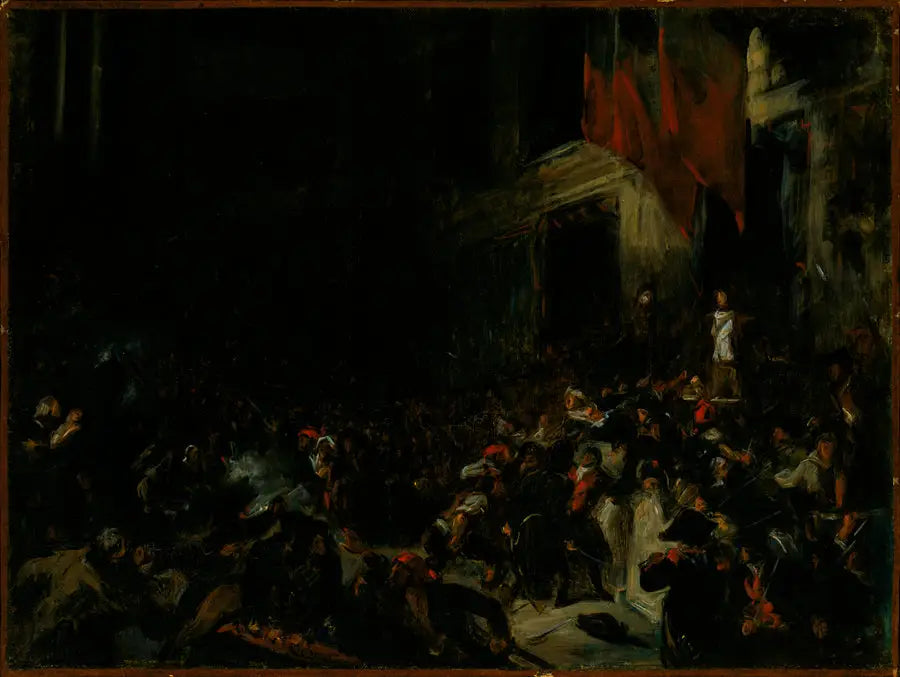 Boissy d'Anglas bei der Konvention - Eugène Delacroix