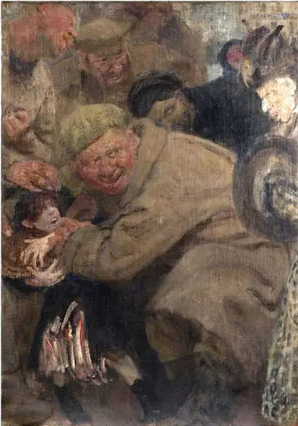 bolcheviks - Ilya Repin image 1 copie peinte à la main à l’huile