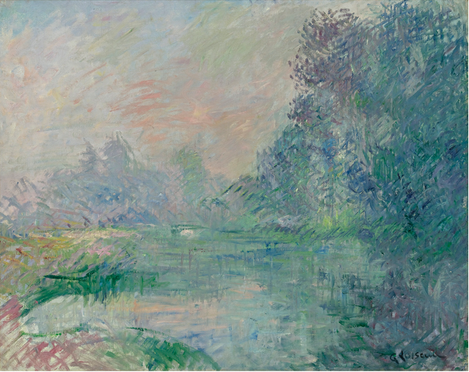 UFER DER EURE, MORGENLICHT - Gustave Loiseau