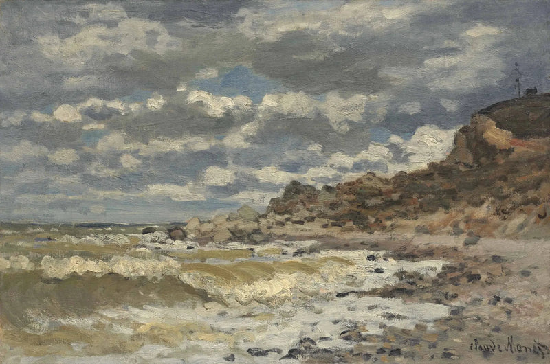Küstenlandschaft in Sainte-Adresse - Claude Monet