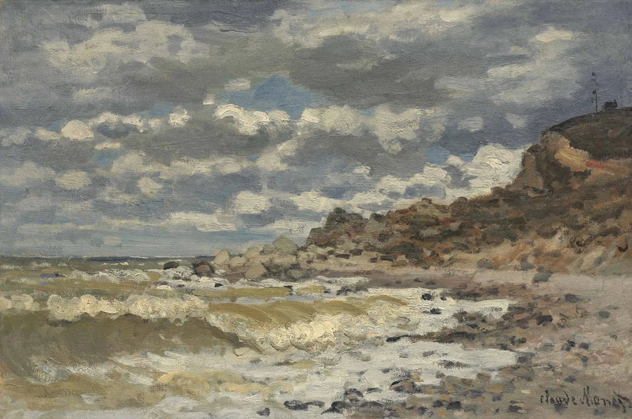 Küstenlandschaft in Sainte-Adresse - Claude Monet