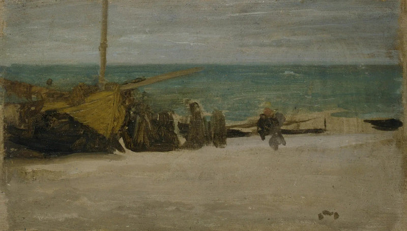 Küstenlinie: Grau und Schwarz - James Abbott McNeill Whistler