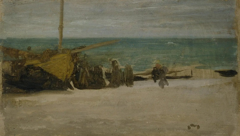 Küstenlinie: Grau und Schwarz - James Abbott McNeill Whistler