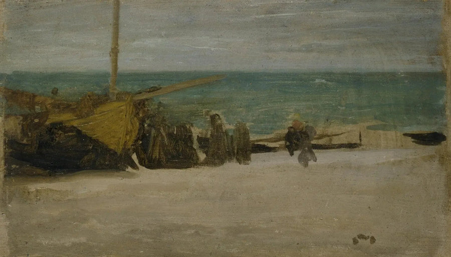 Küstenlinie: Grau und Schwarz - James Abbott McNeill Whistler