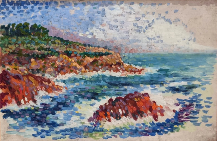 Meeresküste - Henri-Edmond Cross