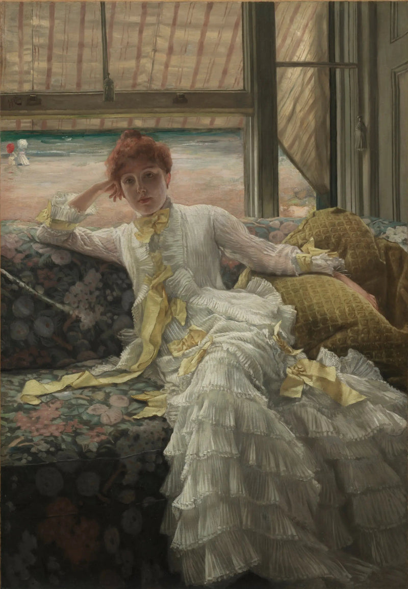Meeresküste (Juli: Muster eines Porträts) - James Tissot