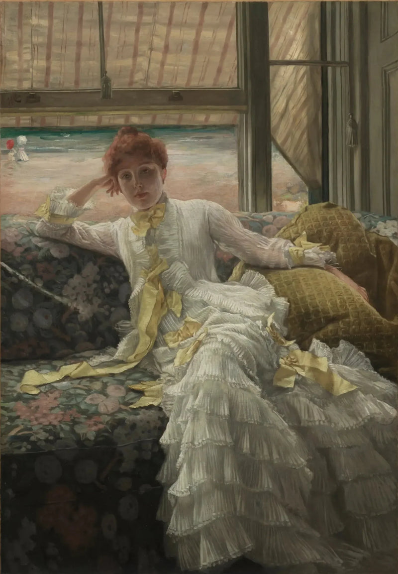Meeresküste (Juli: Muster eines Porträts) - James Tissot