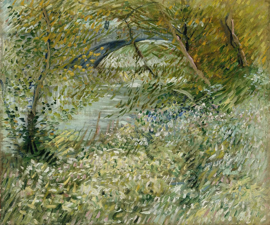 Flussufer im Frühling - Vincent van Gogh