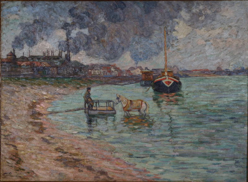 Ufer der Seine in Charenton - Armand Guillaumin