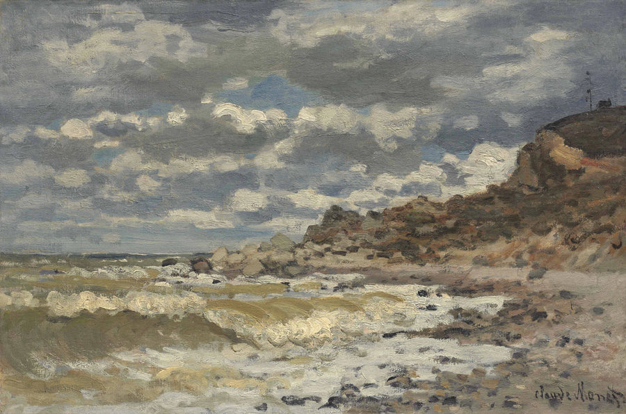 Küstenlandschaft in Sainte-Adresse - Claude Monet