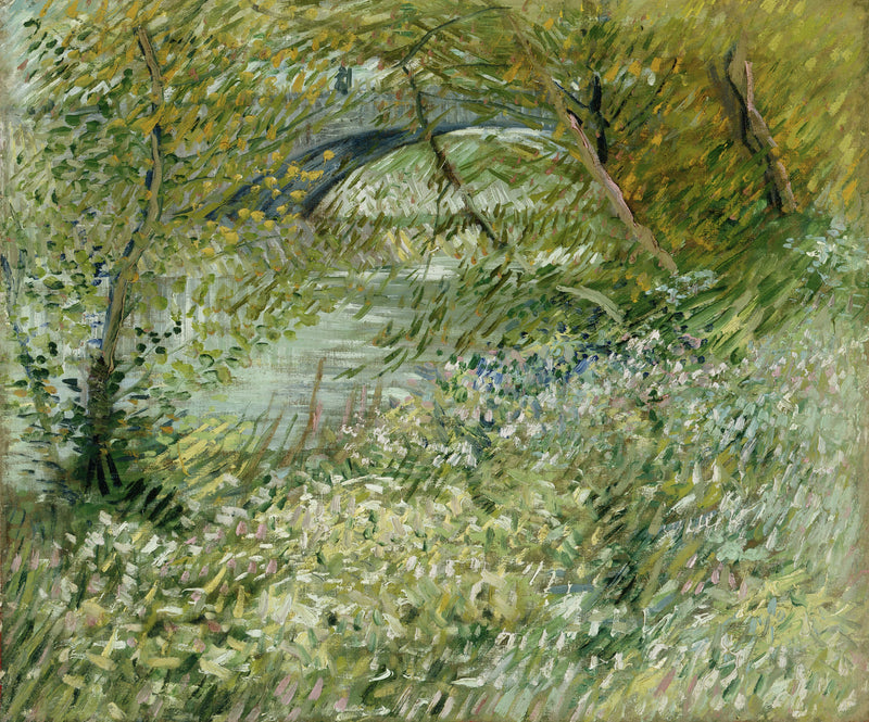 Flussufer im Frühling - Vincent van Gogh
