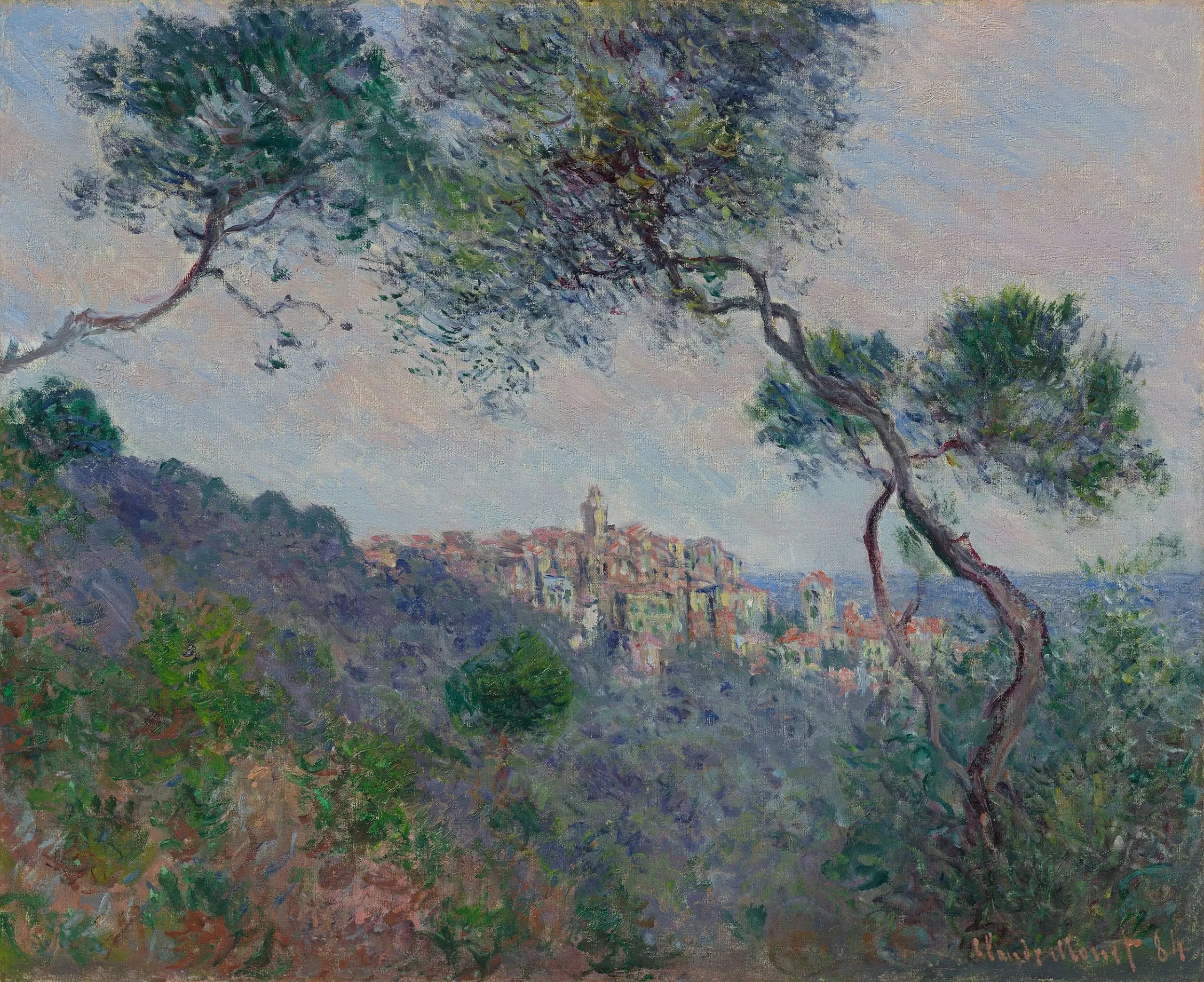 Bordighera, Italie - Claude Monet image 1 reproduction artisanale de tableau