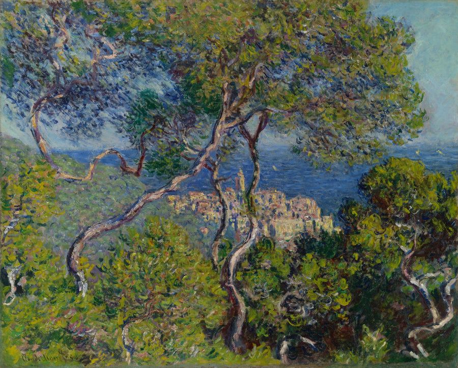 Blick auf Bordighera - Claude Monet