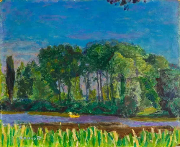 Ufer der Seine - Pierre Bonnard