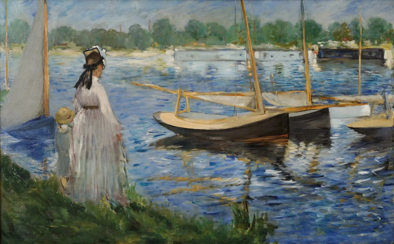 Ufer der Seine in Argenteuil - Édouard Manet