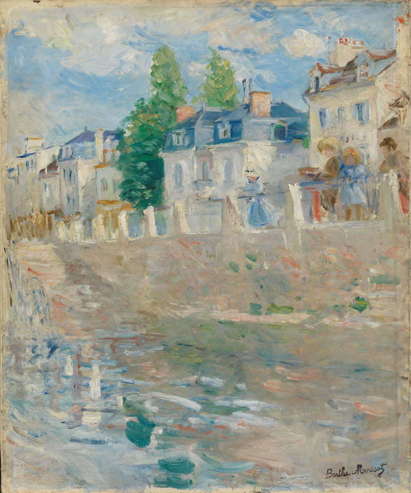 Ufer der Seine - Berthe Morisot
