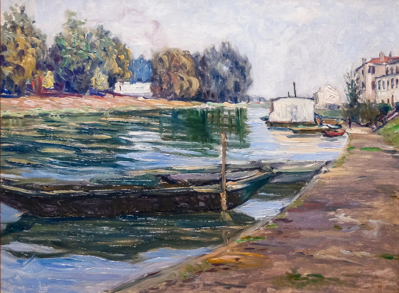 Ufer der Seine - Gustave Caillebotte