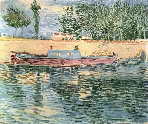 Die Kais der Seine mit Booten, Die - Vincent van Gogh