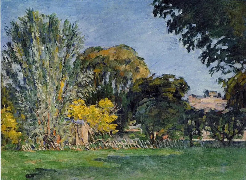 Bosquet im Jas de Bouffan - Paul Cézanne