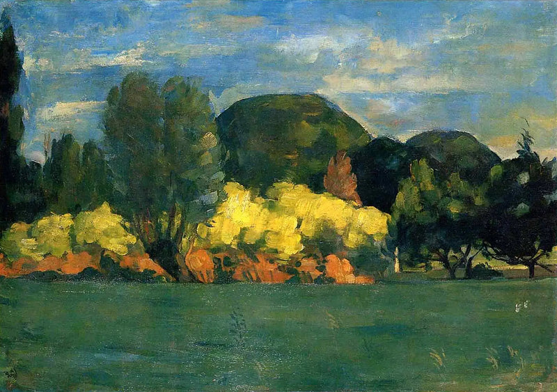 Bosquet im Jas de Bouffan - Paul Cézanne