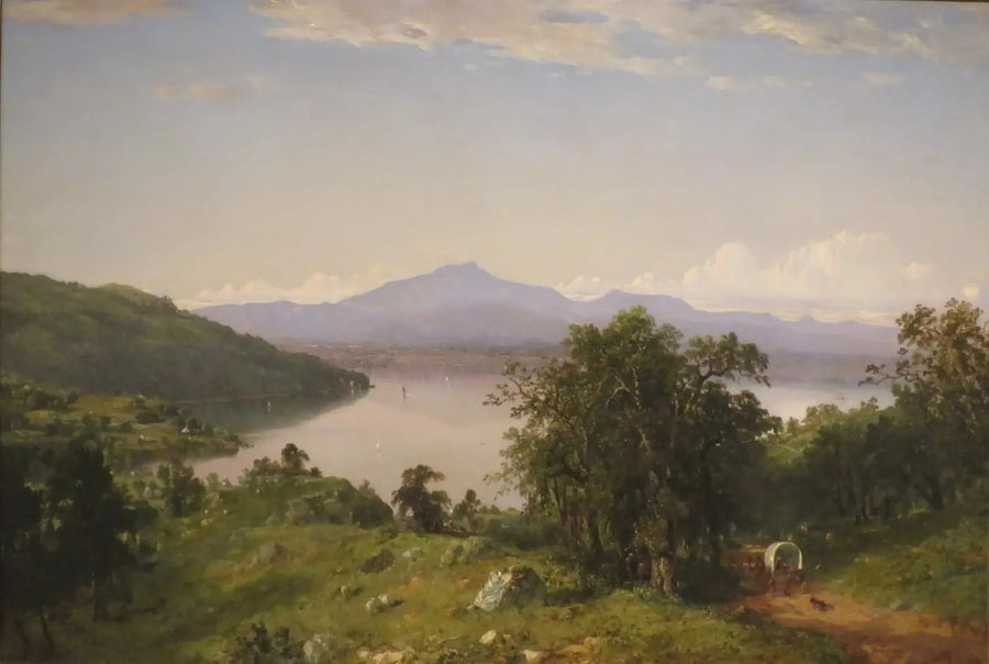 Kamelhuf vom Westufer des Champlain-Sees - John Frederick Kensett