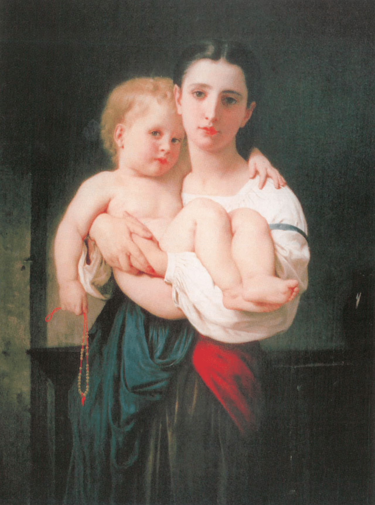 La Sœur aînée (1864) de William-Adolphe Bouguereau