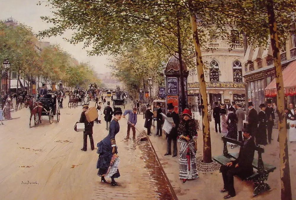 Boulevard des Capucines - Jean Béraud - Alpha Reproduction