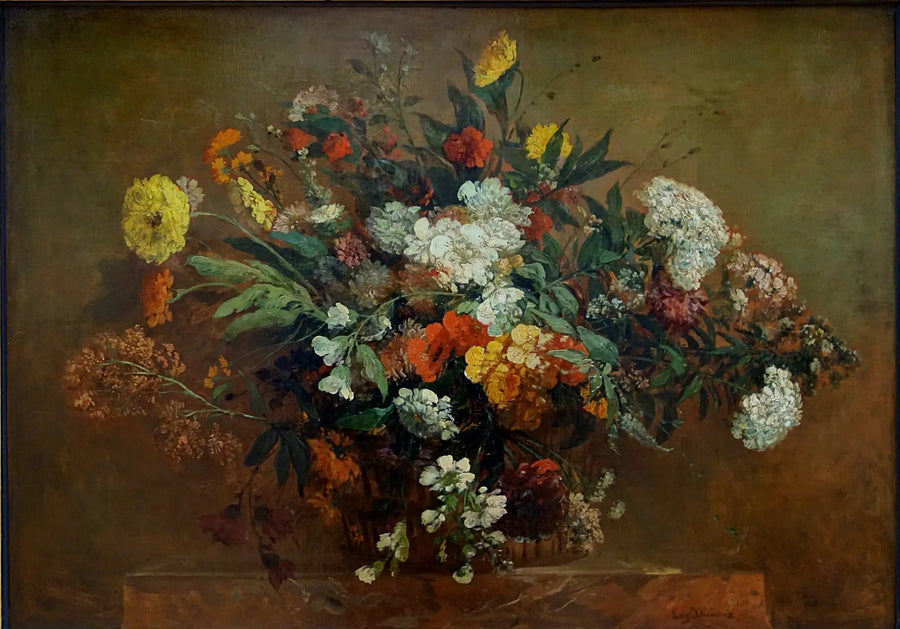 Landhausstrauß - Eugène Delacroix