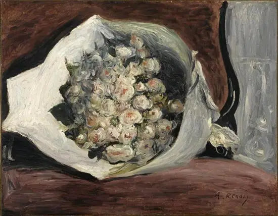 Blumenstrauß in einer Loge - Pierre-Auguste Renoir