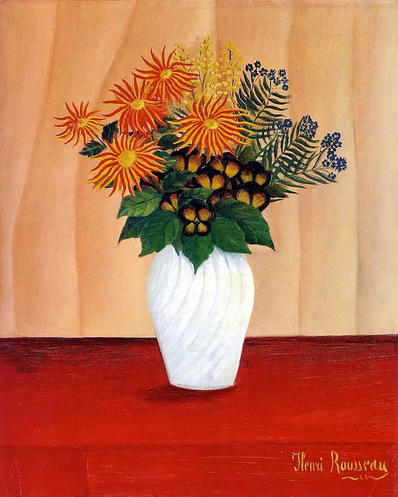 Blumenstrauß - Henri Rousseau