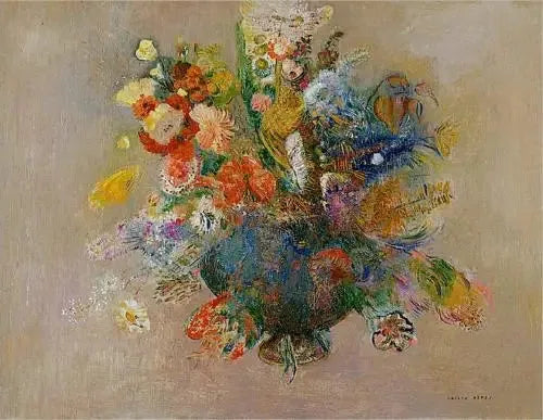 Blumenstrauß - Odilon Redon
