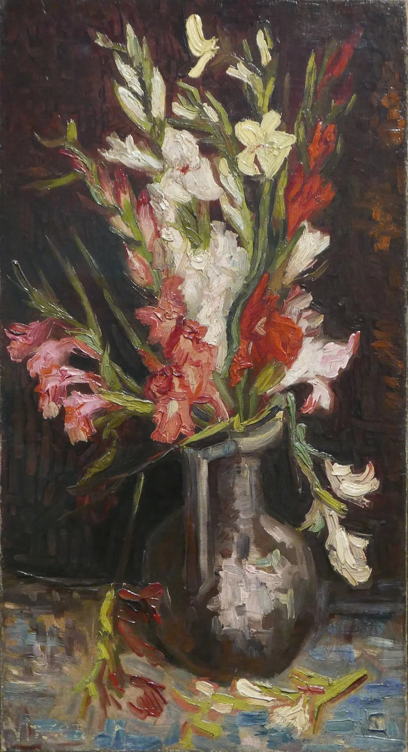 Bunter Gladiolengruß - Vincent van Gogh