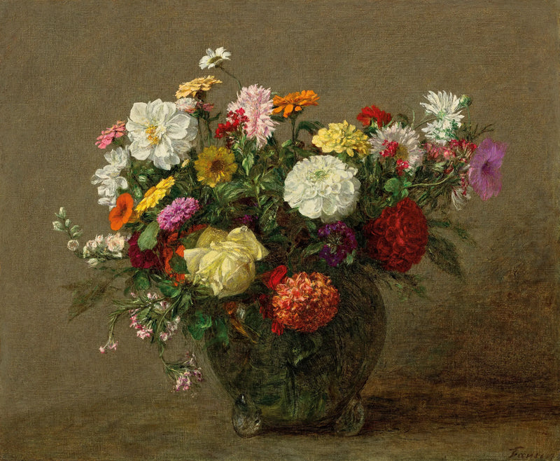 Gartenbouquet - Henri Fantin-Latour