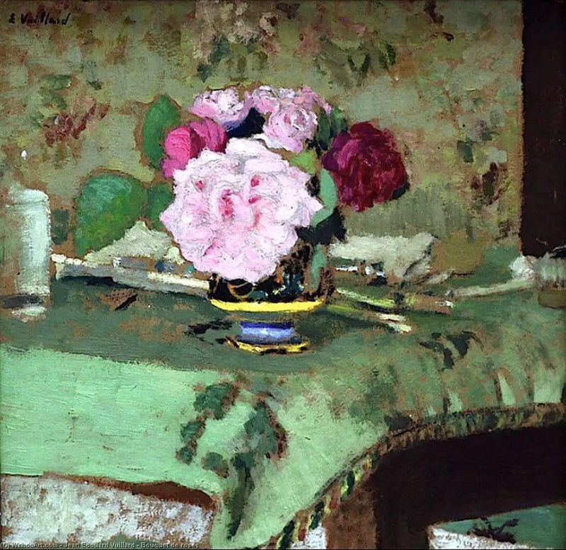 Rosenbouquet - Édouard Vuillard