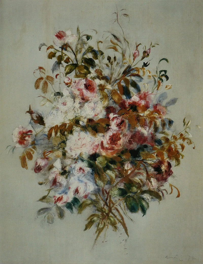Strauß Rosen - Pierre-Auguste Renoir