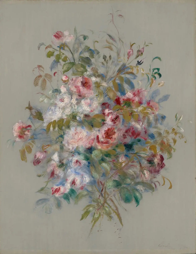 Strauß Rosen - Pierre-Auguste Renoir