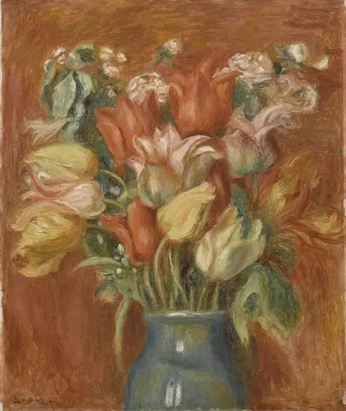 Tulpenstrauß - Pierre-Auguste Renoir