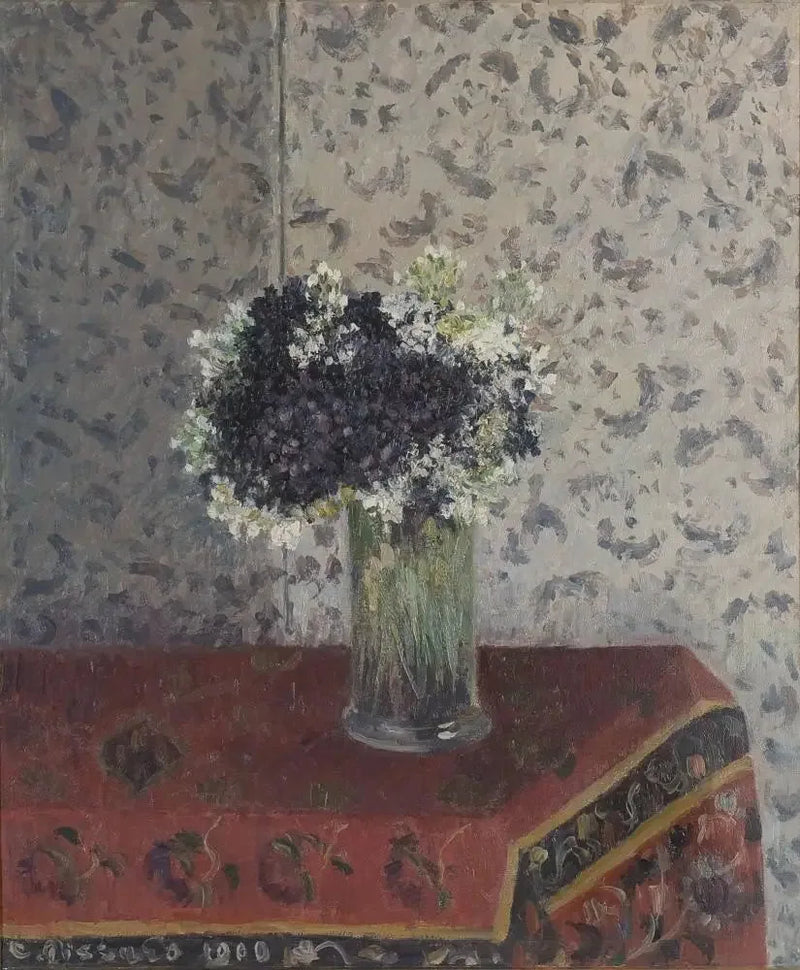 Strauß von Veilchen - Camille Pissarro