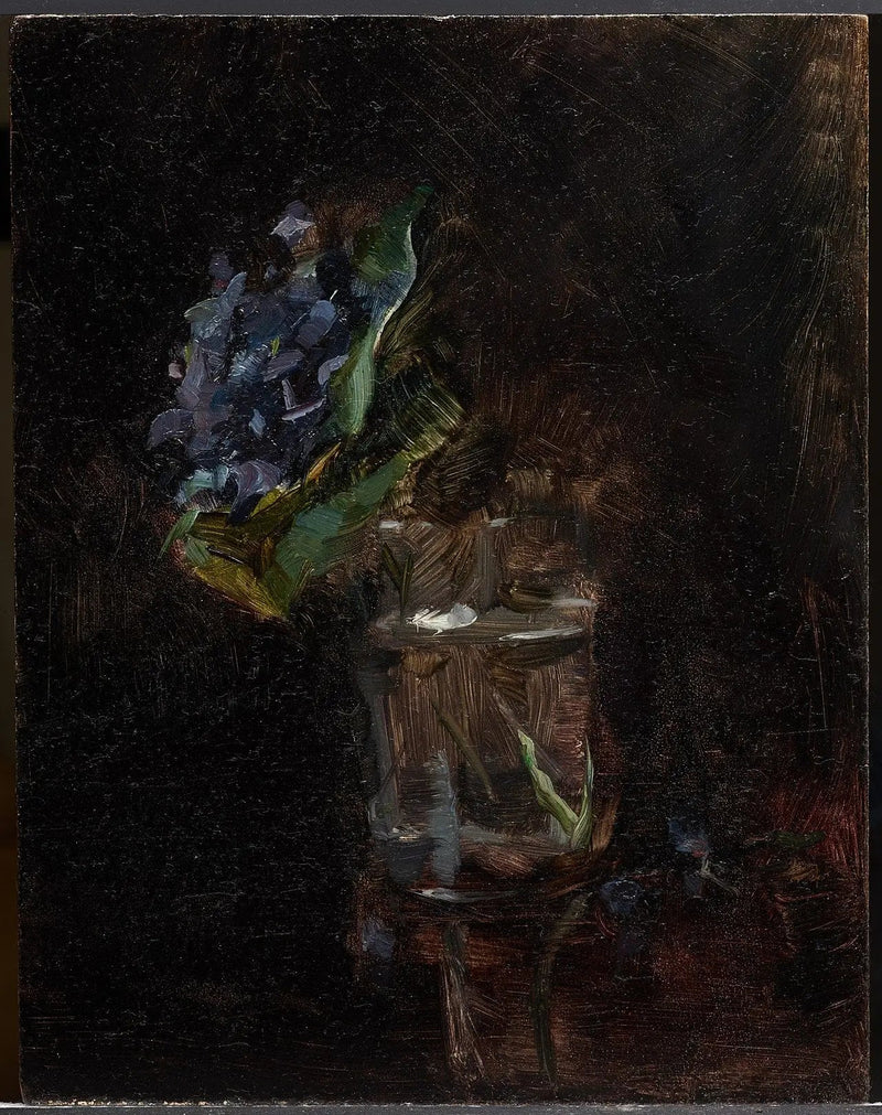 Strauß von Veilchen in einer Vase - Henri de Toulouse-Lautrec