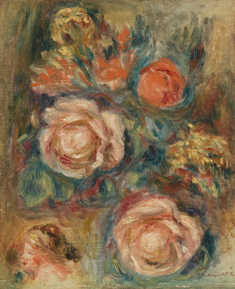 Strauß Rosen - Pierre-Auguste Renoir