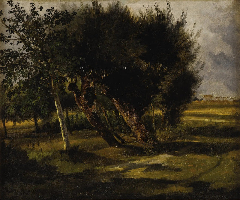 Baumsträuße auf der Wiese - Rosa Bonheur