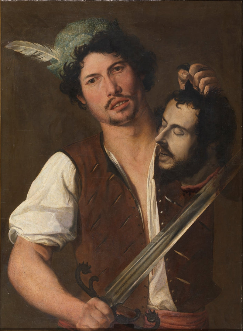 Henker mit dem Kopf von Johannes dem Täufer - Orazio Gentileschi