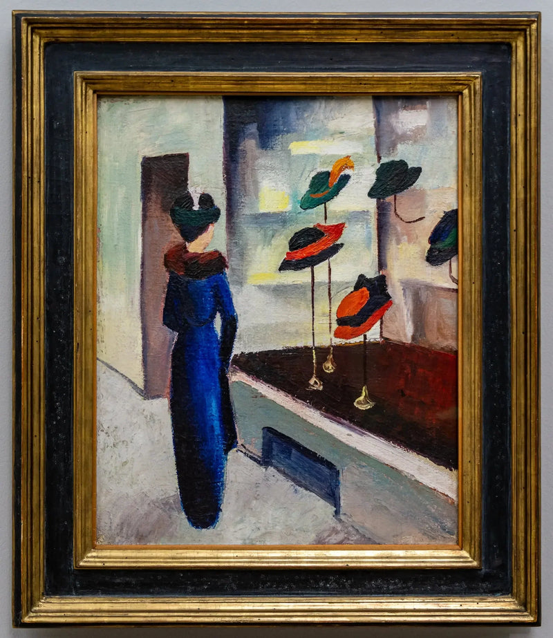 Hutgeschäft - August Macke