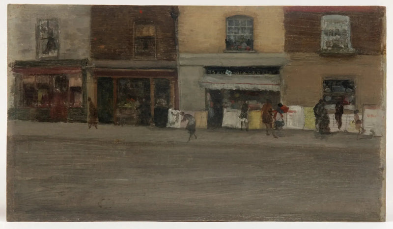 Chelsea-Geschäfte - James Abbott McNeill Whistler