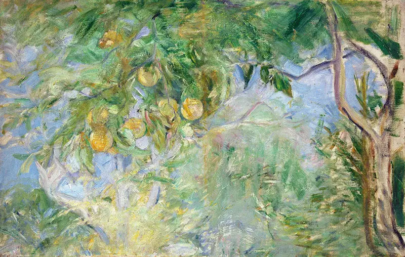 Branches d'oranger - Berthe Morisot image 1 reproduction réalisée par Alpha Reproduction