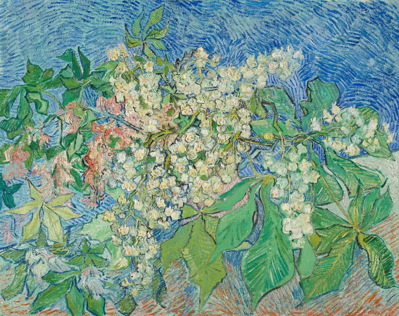 Blühende Kastanienzweige - Vincent van Gogh